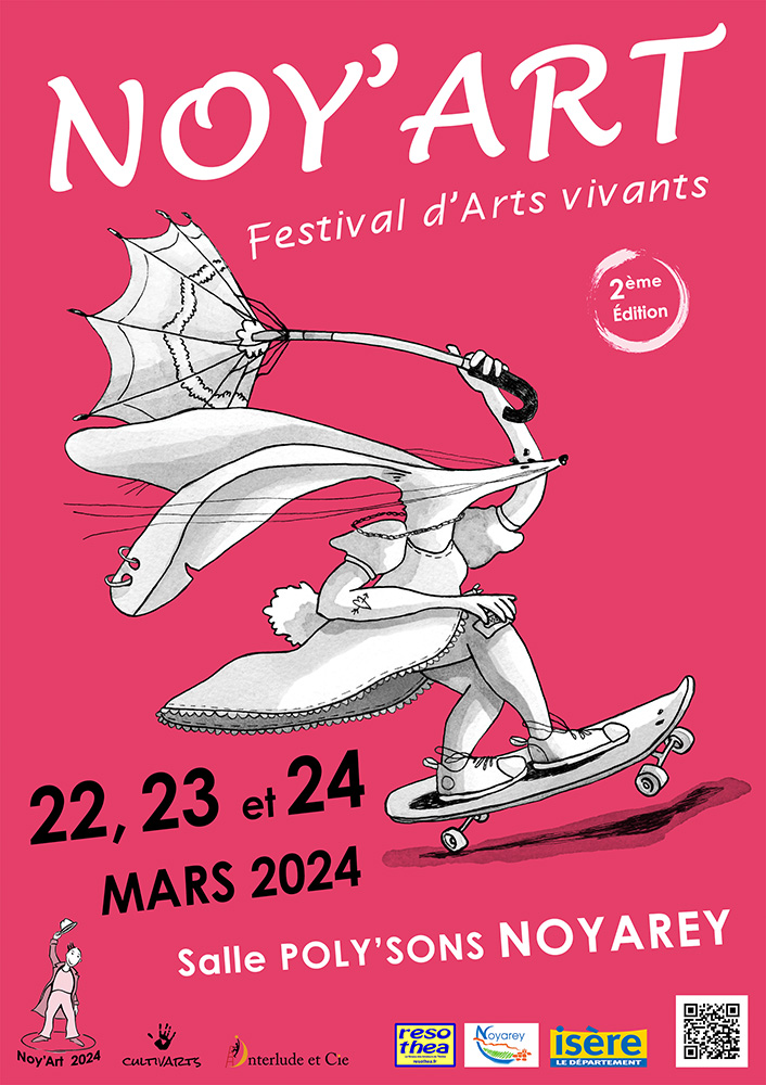 Affiche "NoyArt festival 2024"