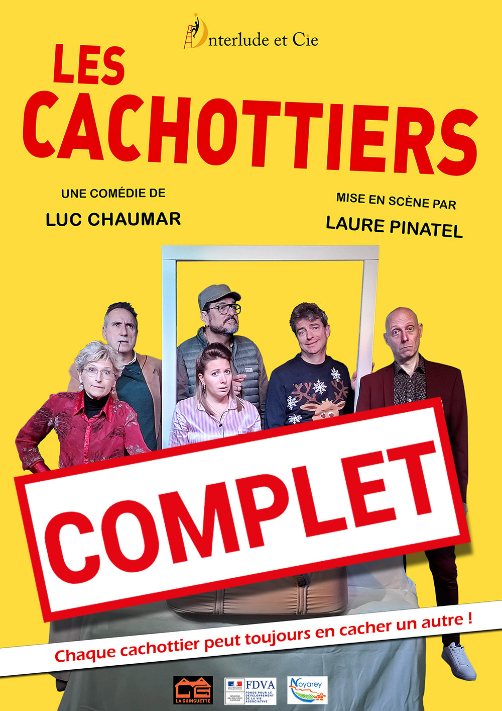 Affiche "Les cachottiers"